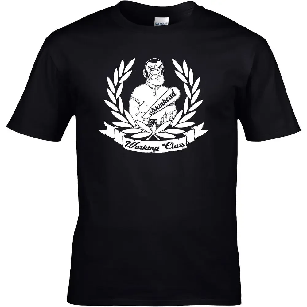 Skinhead Working Class T-Shirt New Skinhead Oi Punk Skins Oi! Clockwork- Short Sleeve Outfits vintage new in tops & tees tops