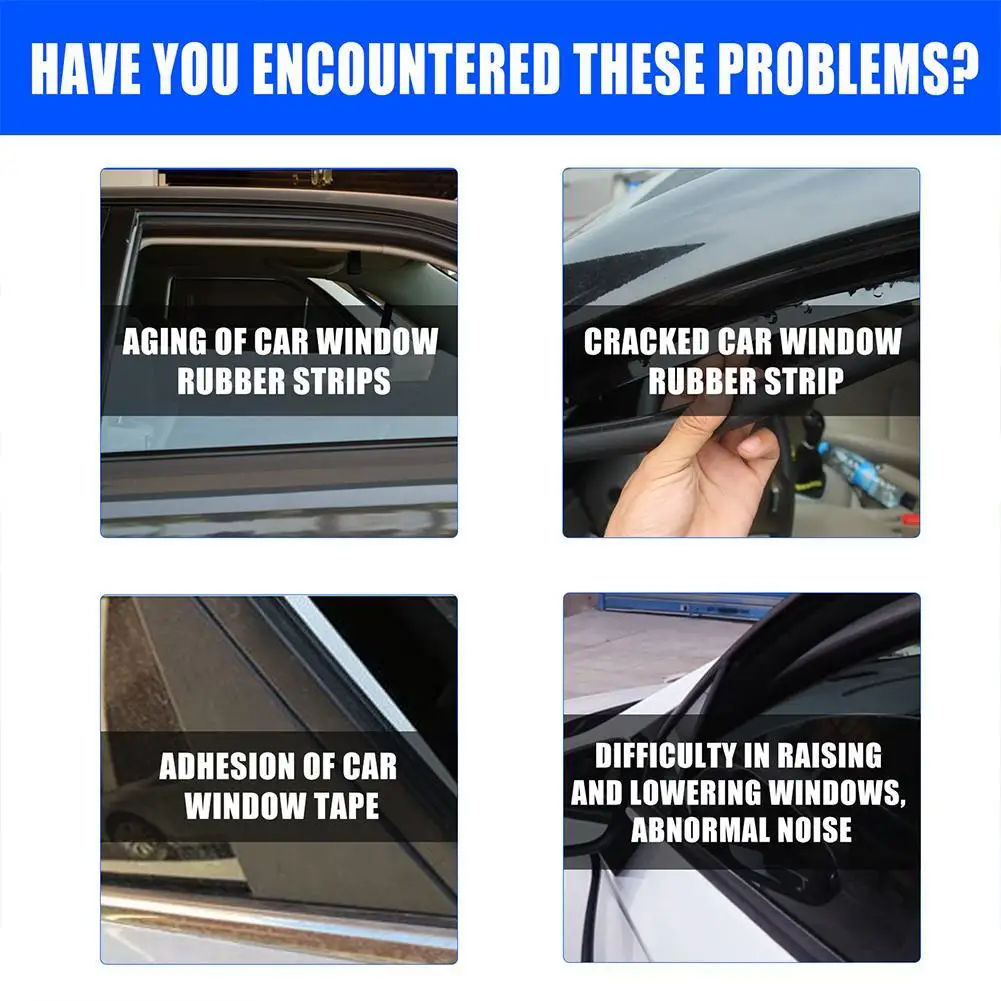 

Спрей для обслуживания автомобиля, резиновая дверная резиновая полоса, смягчающее средство для обслуживания автомобиля, смазка для окон, устраняет шум, защита от ржавчины 60 M5T7