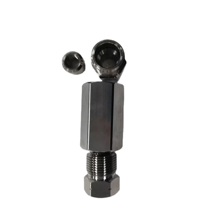 Factory Direct Supply Cleaning Machine Parts Nozzle High Pressure Rigid Lance Holders Straight Coupling