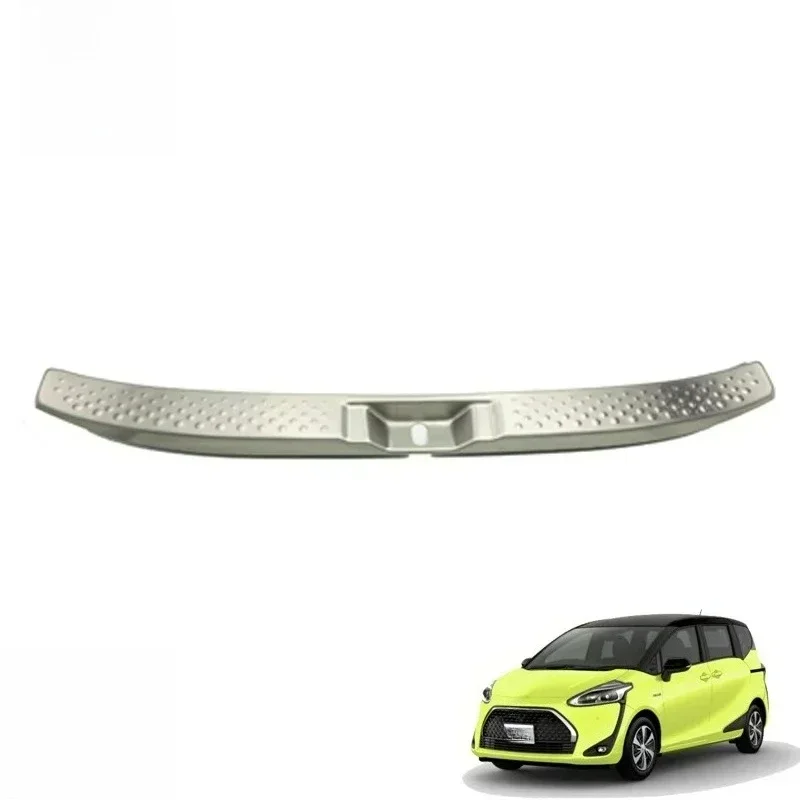 For Toyota Sienta XP210 2022 2023 Car Accessories Stainless Steel Rear Trunk Scuff Plate Door Sill Cover Molding Garnish