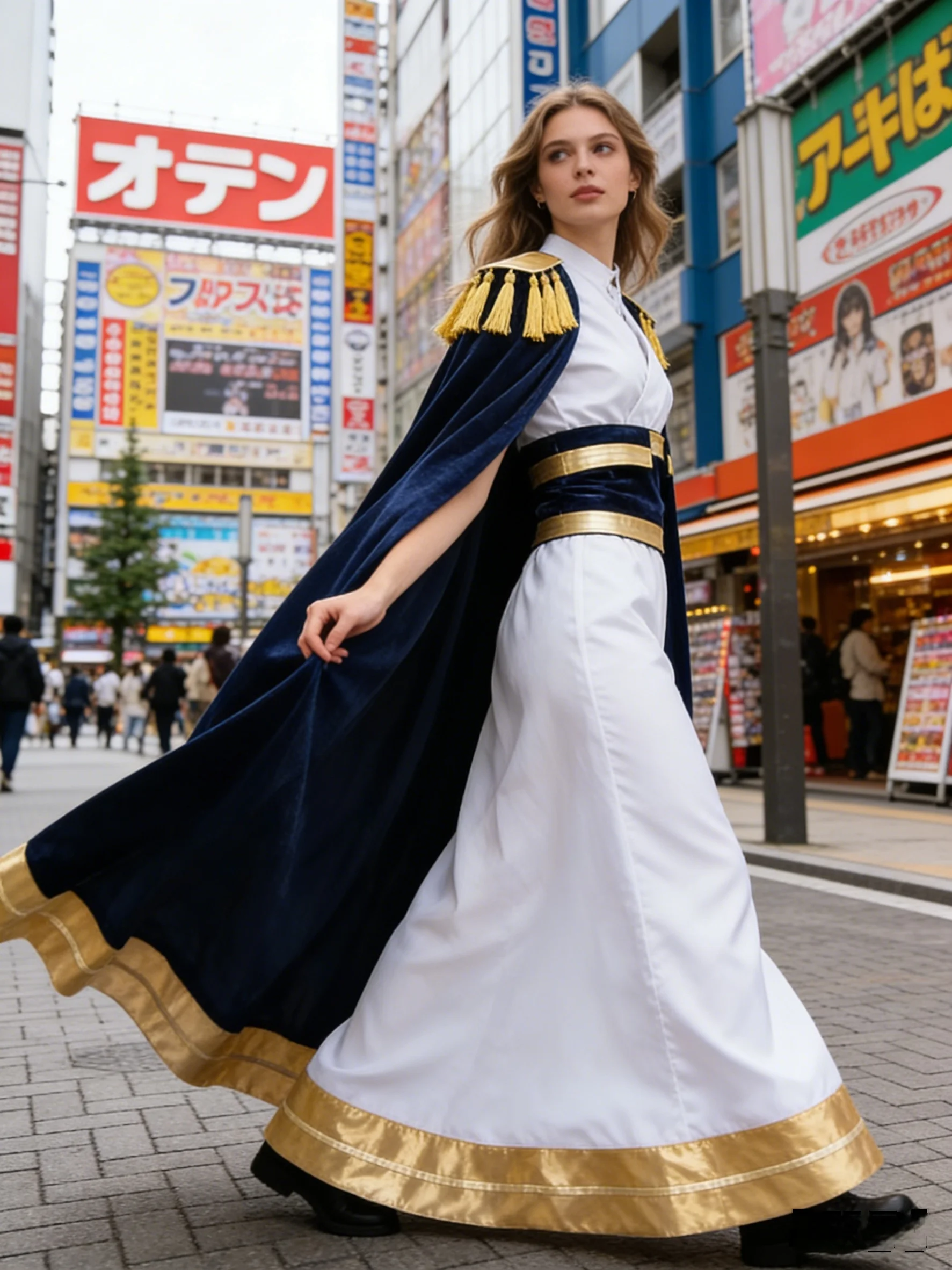 

Танака Мичико Косплей Костюм Аниме Gushing Over Magical Girls Хэллоуин Униформа Костюм I Admire Magical Girls Платье Плащ