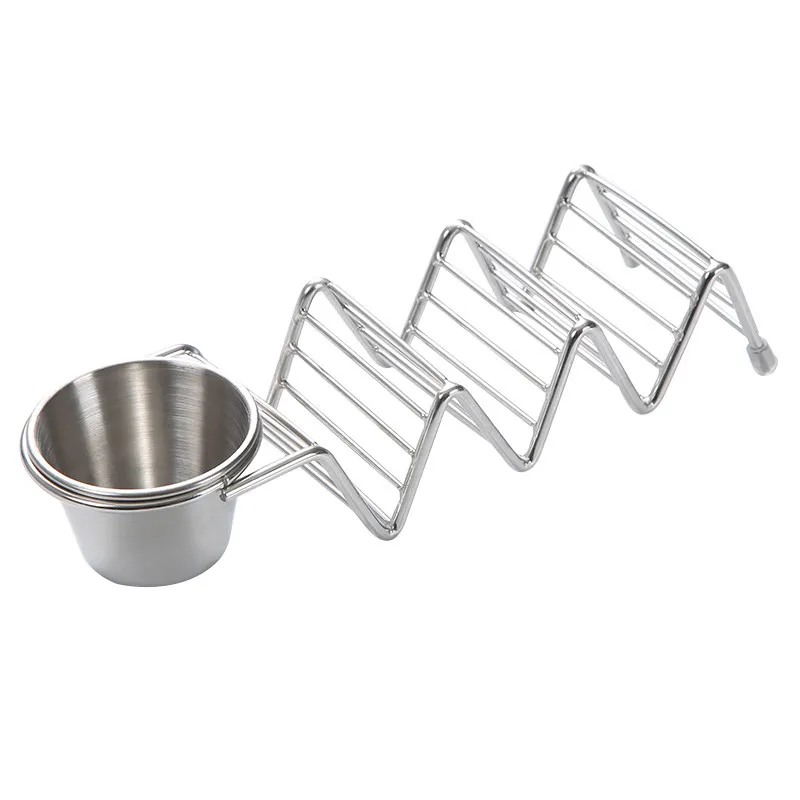 Taco Stand, Mexican Tortilla Stand, Restaurant Supplies, Creative Taco Stand, Stainless Steel Tortilla Stand, Spring Roll Stand
