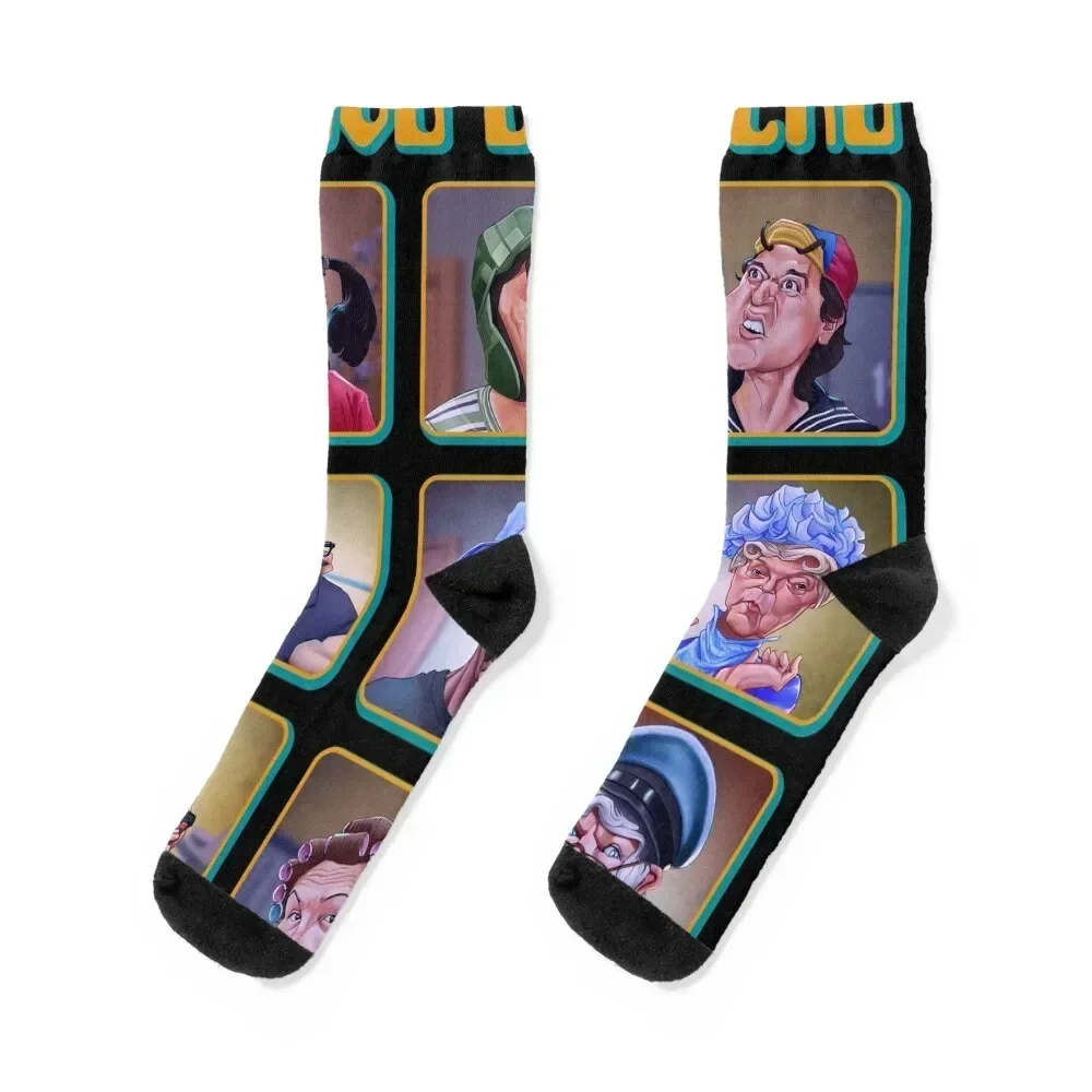 

Chavo del Ocho 2 Socks floral gifts christmas gifts Run Boy Socks Women's