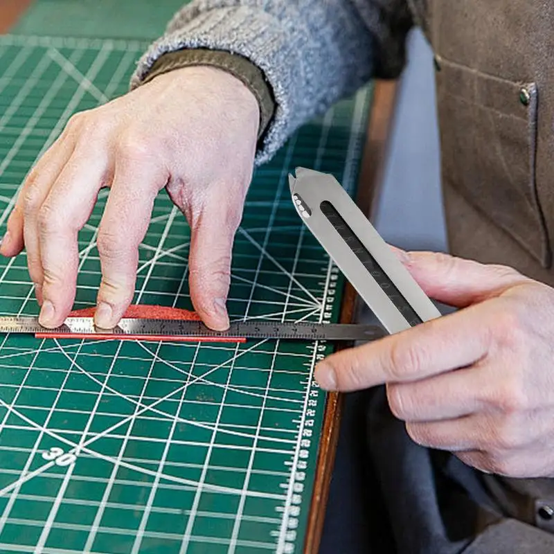 Box Cutter Multifunctionele Messen Intrekbare Utility Cutter Veelzijdige 10-In-1 Box Cutter Perfect Voor Thuis En Op De Werkplek