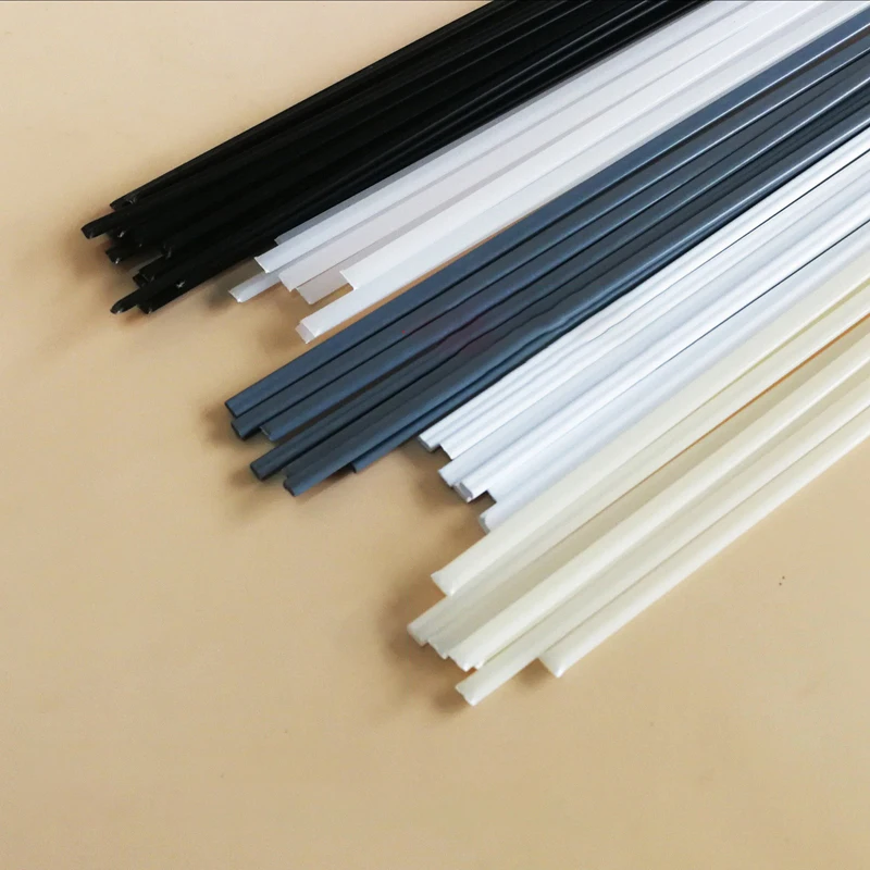 10Pcs Plastic Welding Rods 1M Length ABS/PP/PVC/PE For Welding Sticks 5x2mm Car Bumper Repair Tools For Plastic Welder