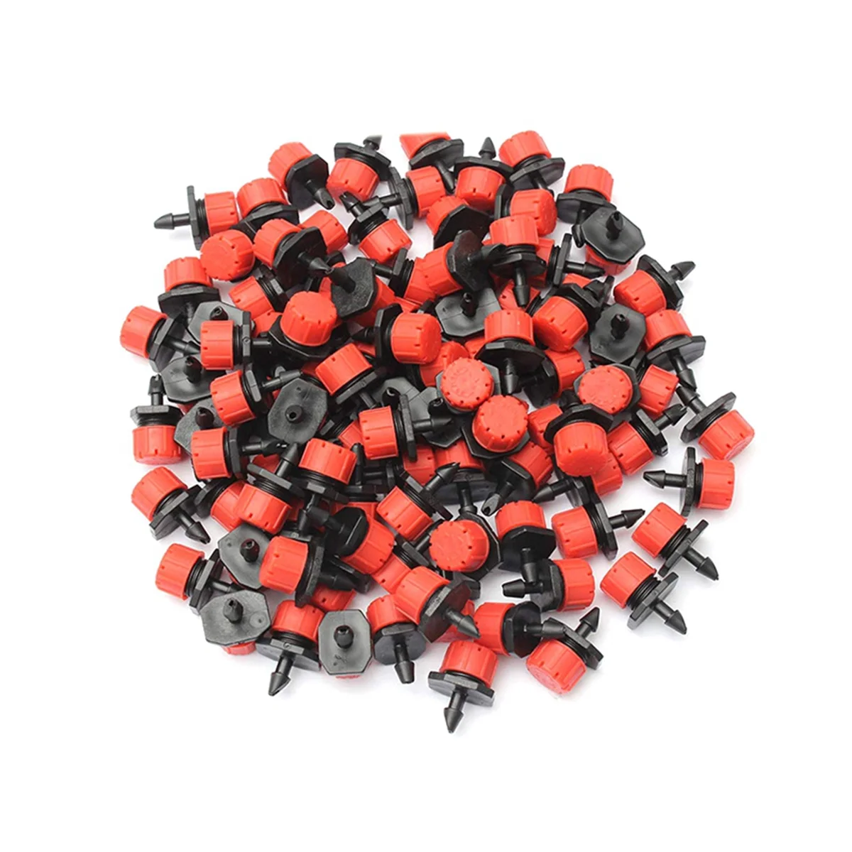 

500PCS Garden Eight-Hole Adjustable Flow Drippers, Garden Irrigation Nozzles, Courtyard Greenhouse Watering Nozzles