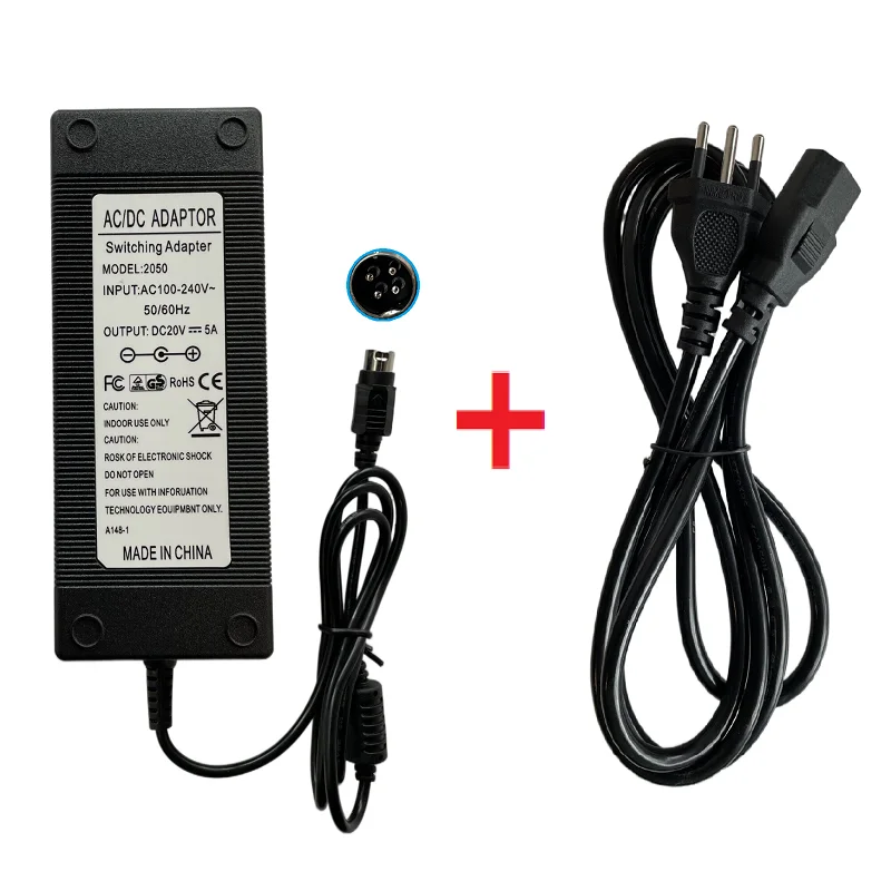 Imagem -06 - Adaptador de Alimentação Adequado para ge Vivid i Color Ultrasound Charger 4pin 20v 5a Twadp100