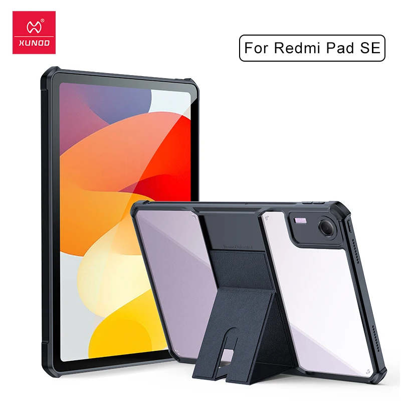 

Xundd For Xiaomi Redmi Pad SE Case Airbags Shockproof Tablet Cover - with invisible Magnetic Stand Case