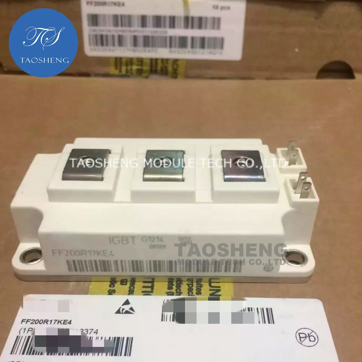 

1 шт. FF200R17KE4 200A/1700V Новый и оригинальный модуль IGBT【TAOSHENG】 # TS102
