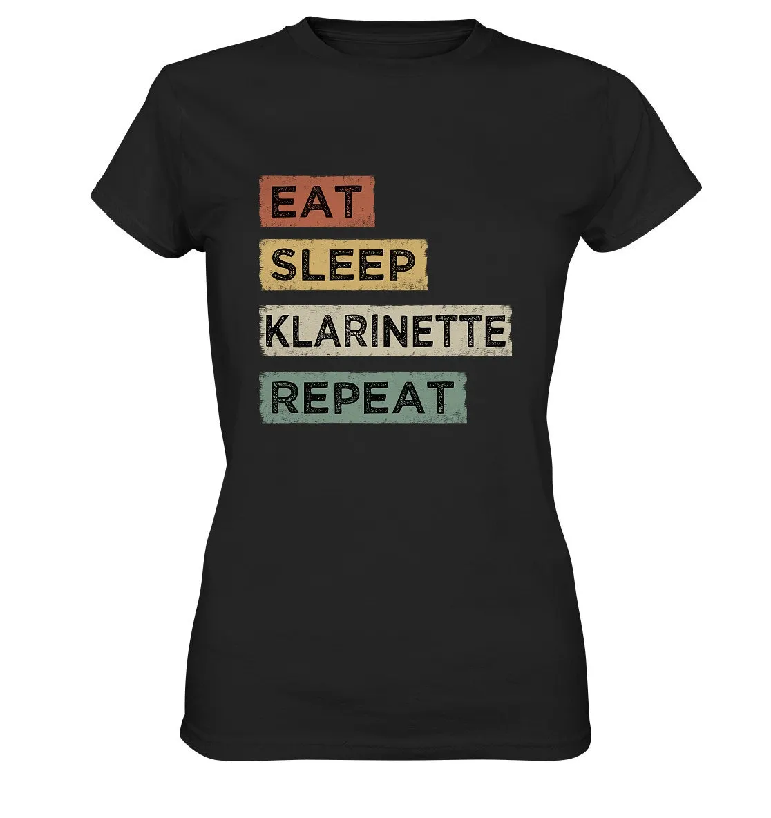 Eat Sleep Clarinet Repeat Clarinetist T Shirt