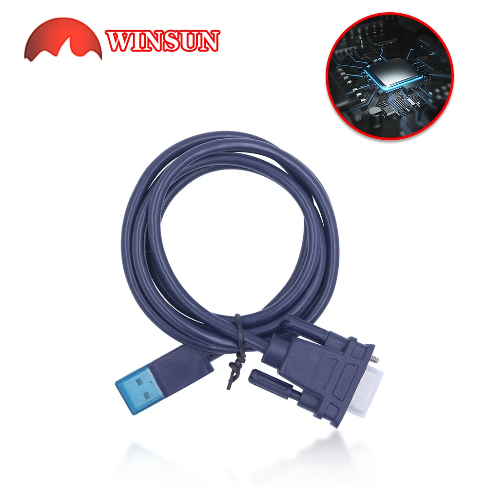 USB-SC09-FX  for Mitsubishi PLC Programmer Isolation cable USB  to RS232 cable