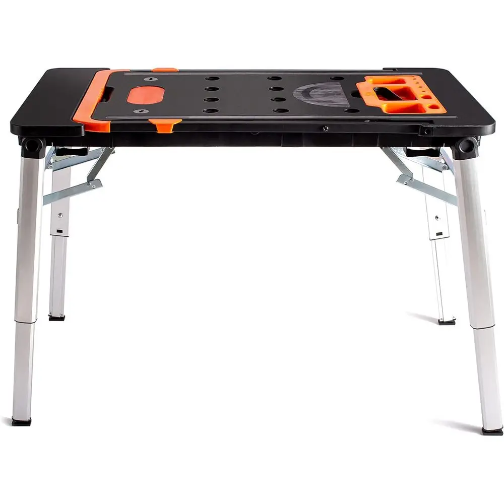 

Многофункциональный портативный верстак 7-в-1 на колесах — рабочая платформа, строительные леса, тележка, опорная стойка, тележка-платформа, ручная тележка