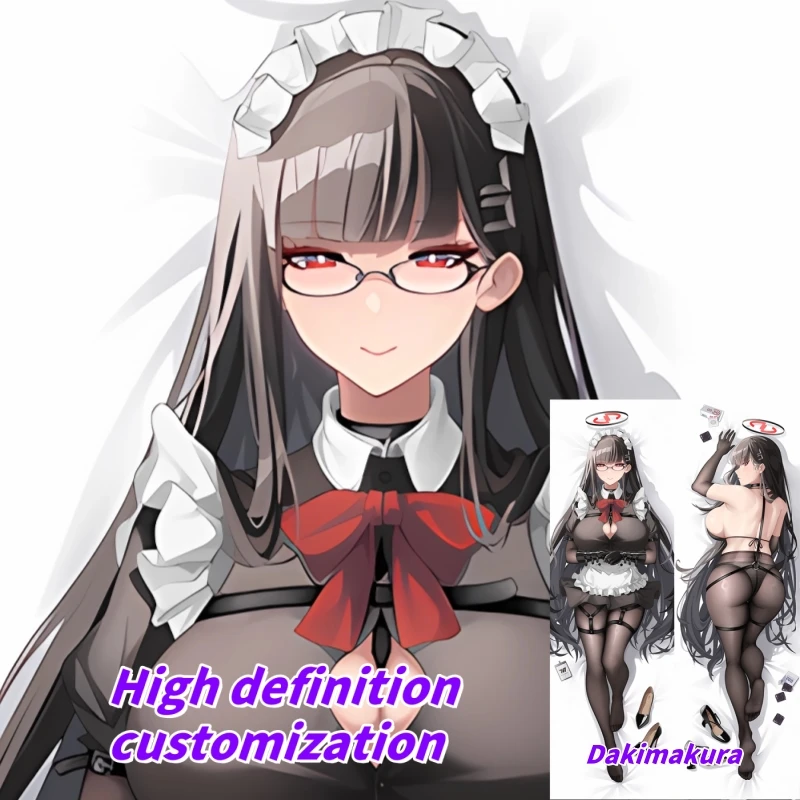 

Dakimakura Anime Blue Archive Tsukatsuki Rio Double-sided Print Life-size Body Pillow Cover Bedding Gifts