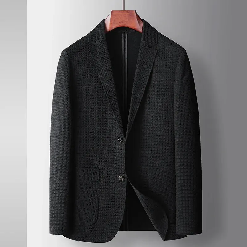 

8582-T-Business casual double-breasted blazer