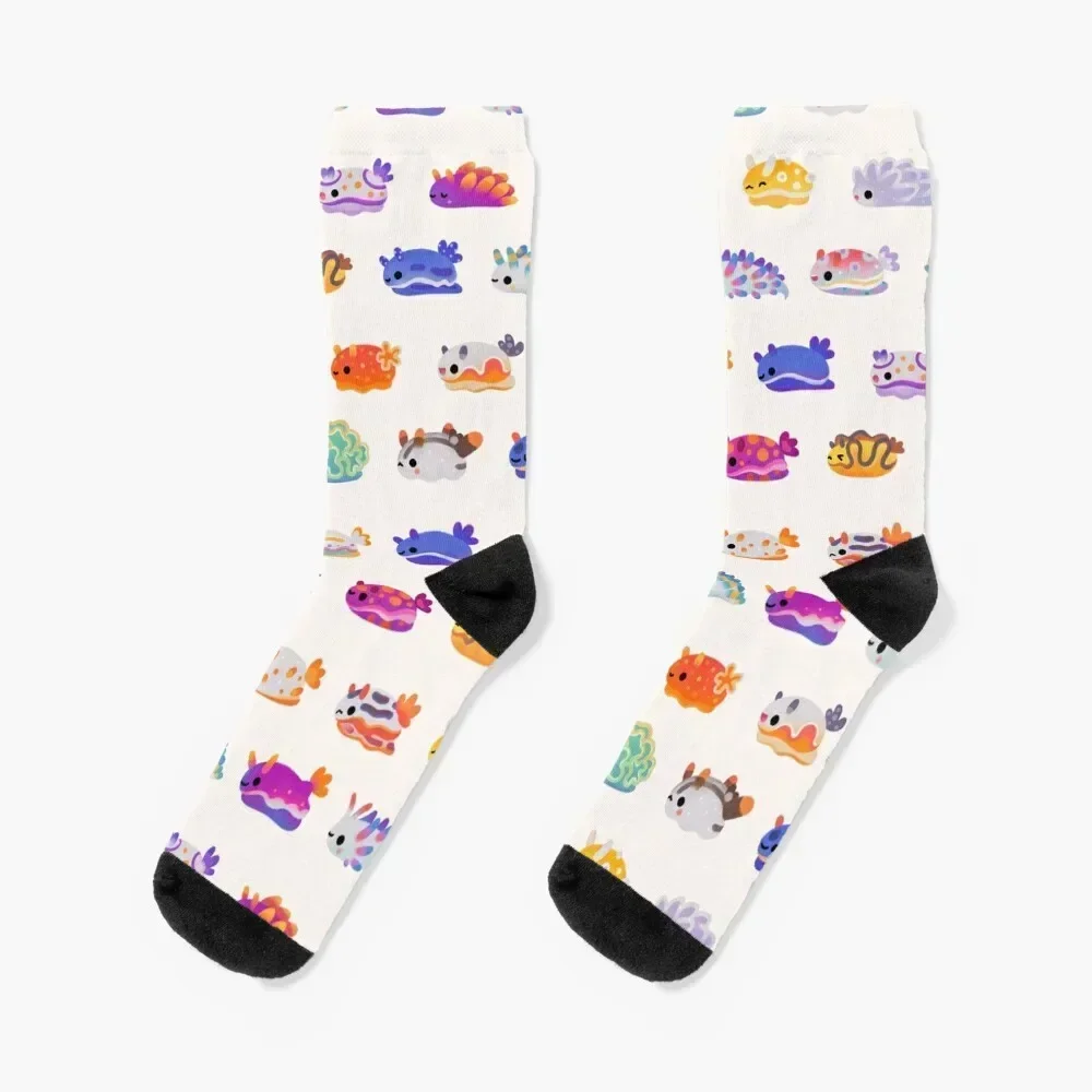 Sea Slug Day - bright Socks anime winter gifts christmas stocking Socks For Girls Men's