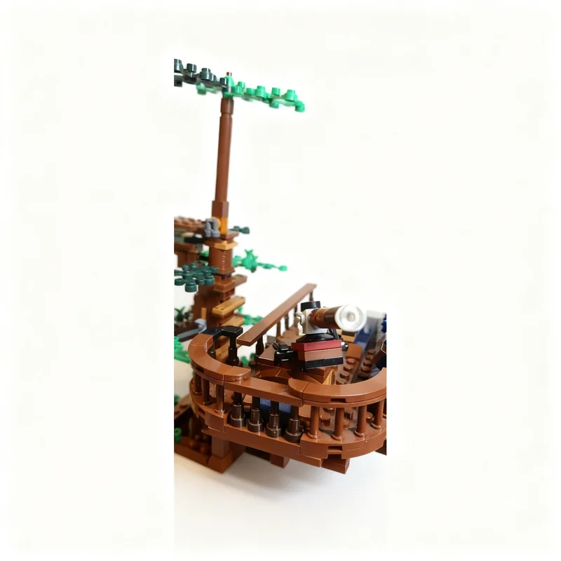 2374pcs MOC New Life Tree House Ideas CUUSOO Model Building blocks Construction Christmas gifts toy creative DIY idea Assemble