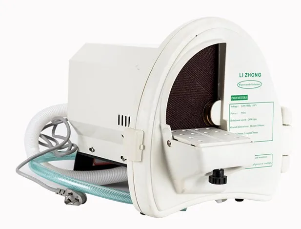 550W Dental Dry Water Model Trimmer Plaster Wet Cutting Machine 2800rpm With Resin Tray