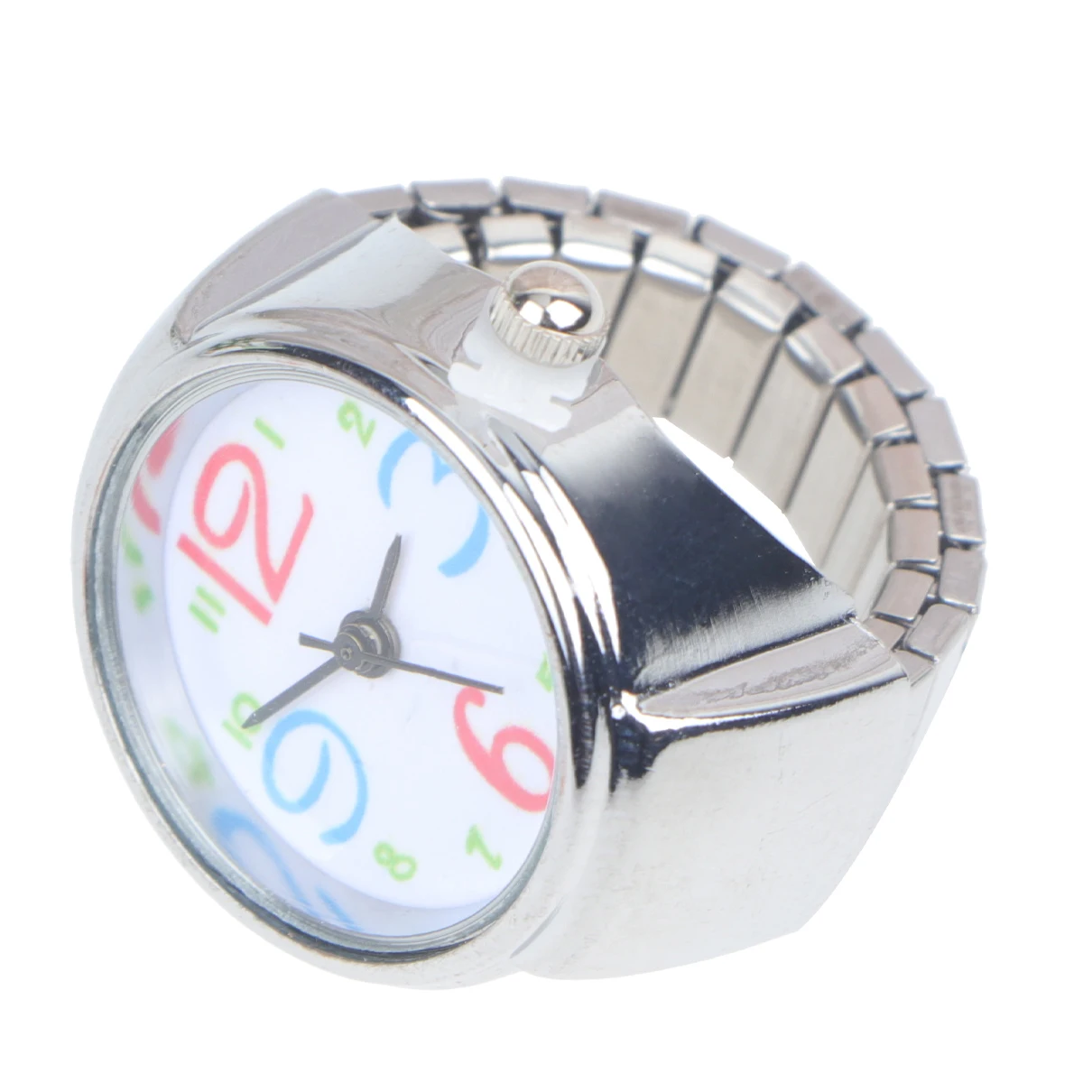 2 pezzi The Ring Couple Watch per gioielli da donna Orologi per ragazze Mini bambino colorato