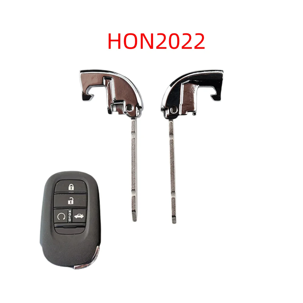 

Keychannel 1pcs Uncut Car Smart Remote Key Blank Keyless Fob Emergency Key Blade Spare Key for Honda Civic Hon2022 Key Blade