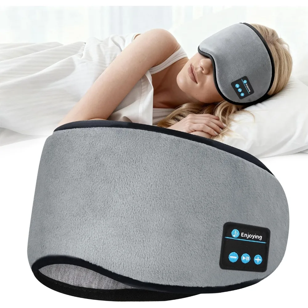 Wireless Sleep Headphones,Bluetooth Headband Ultra-Thin HD Stereo Speakers for Sleep Workout Yoga Air Travel Meditation Insomnia