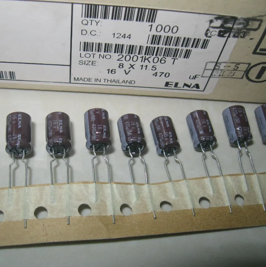 

50pcs/lot original Japan ELNA RA3 series brown fever audio aluminum electrolytic capacitor free shipping