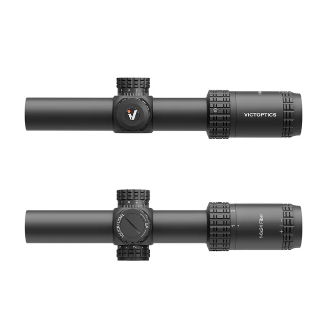 VictOptics S6 1-6x24i LPVO SFP Rifle Scope Fiber Reticle With Ultra Bright  Dot Turret Lock Features For AR series - AliExpress 18