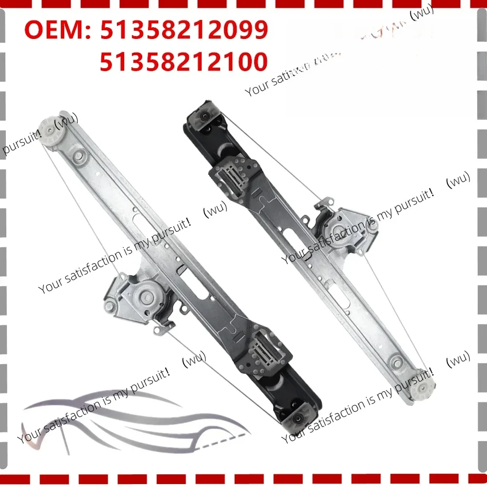 

51358212099 51358212100 Car Rear Left Right Power Window Regulator For BMW E46 323i 325i 325xi 328i 330i 330xi 1998-2005