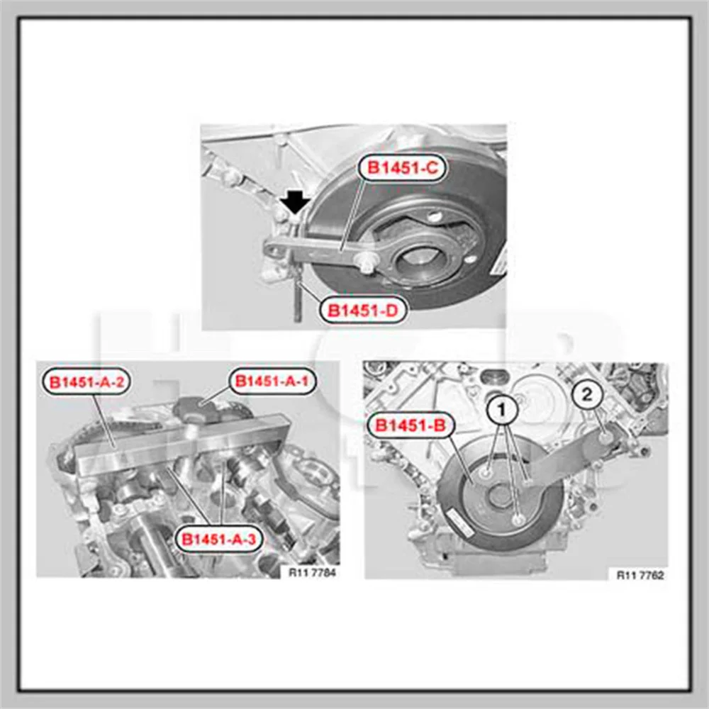 Motor temporização ferramenta especial para BMW, N63, S63, N74