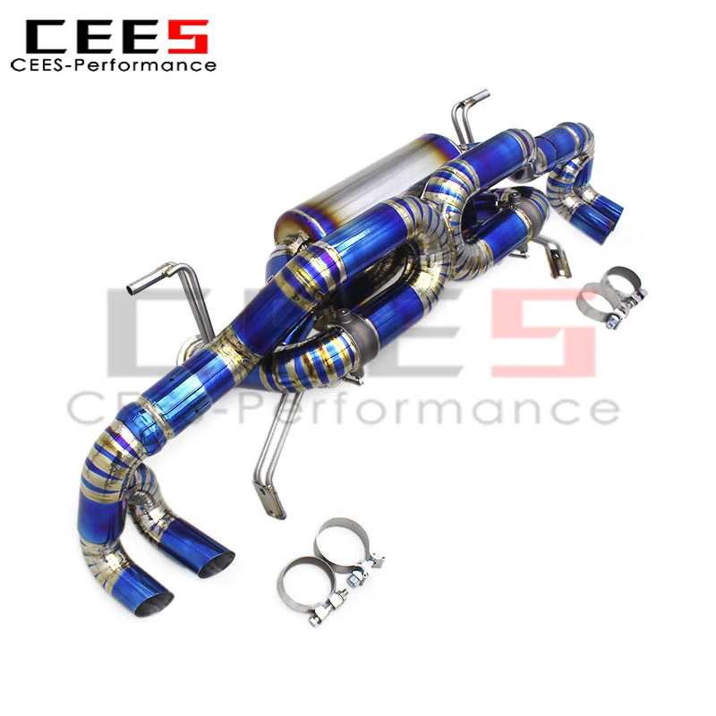 

cees Catback Exhaust for Lamborghini Gallardo 5.2 LP550/LP560/LP570 2008-2016 Sport Car X Pipe Valved Exhaust System