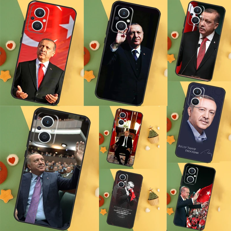 President Turkey Recep Tayyip Erdogan Case For OPPO Reno 11F 4Z 5Z 8T 10 Pro 4 6 7 8 5 Lite OPPO Find X6 Pro X2 X3 X5 Lite Cover