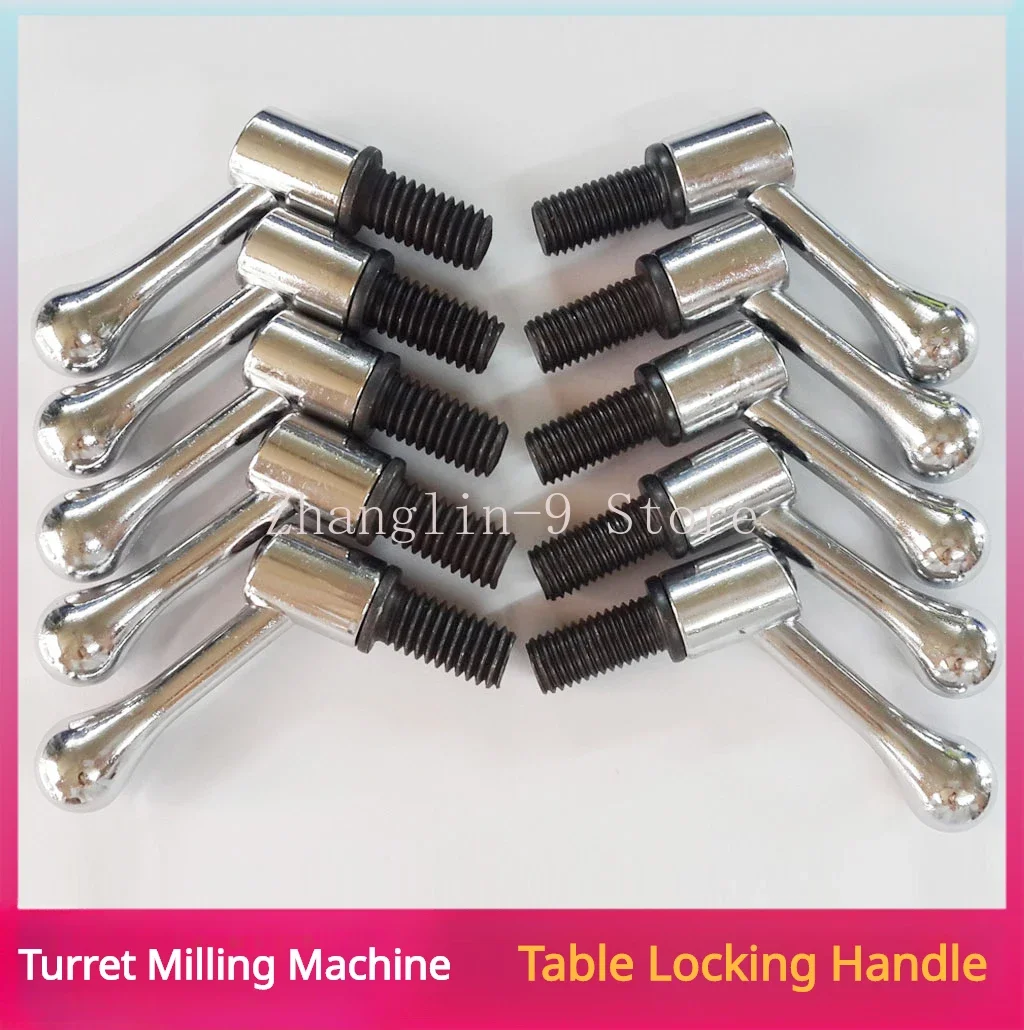 

Turret Milling Machine Accessories M8 Milling Machine Handle Spindle Locking Handle Screw 1/2 Workbench Adjustable Handle