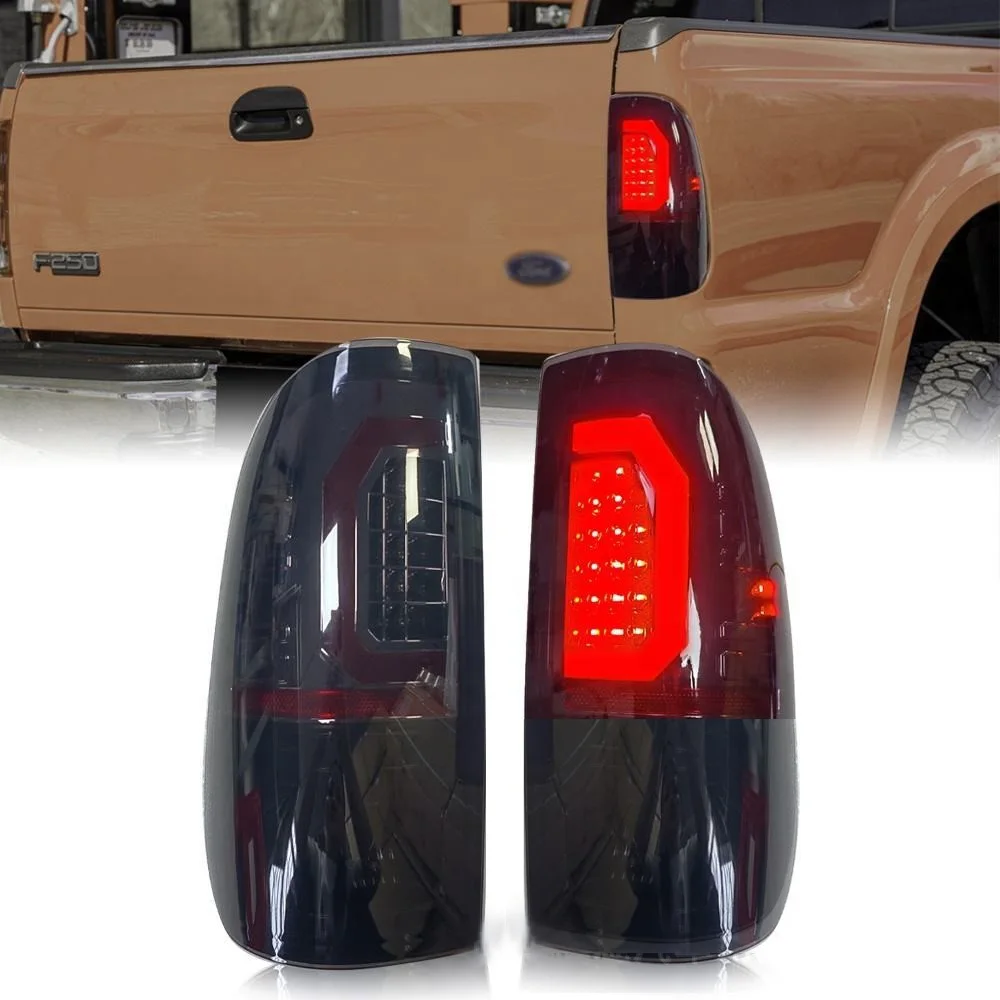 

Pair Taillight assembly For 1999-2007 Ford F250 F350 F450 Reverse lights, brake lights, parking turn signals rear taillights