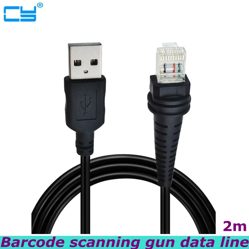 

New USB Cable 1900G-HD 1900G-SR 1902G-HD 1300G 1400G 1202G 1900G 1250G 1200G MS7580 Barcode Scanner USB Cables for Honeywell