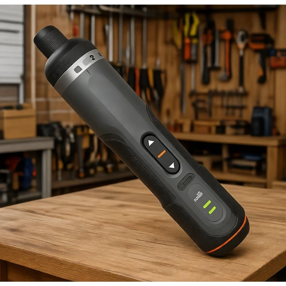

4V Cordless Lithium Screwdriver with 30 Accessories Rechargeable Battery for DIY Assembly Furniture Repair Professional