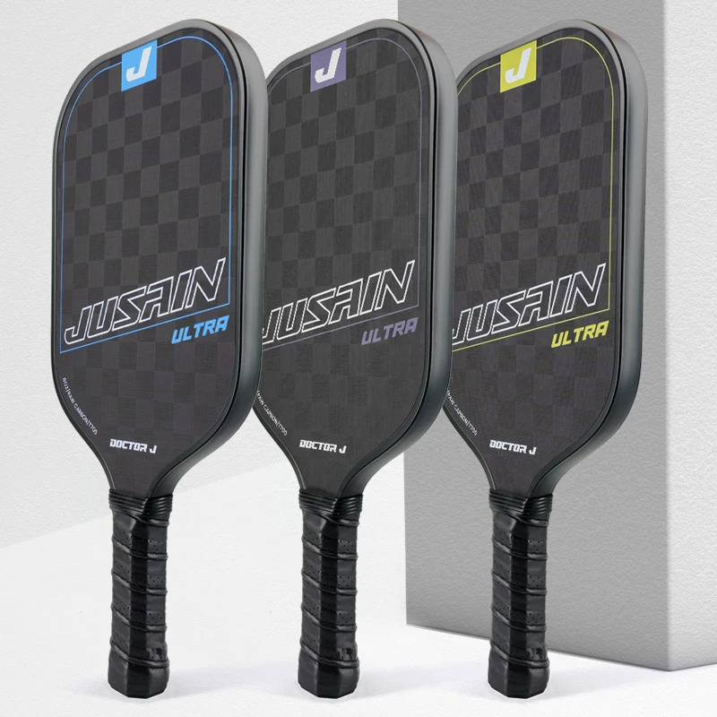 

18K Carbon Fiber Pickleball Paddle - Cloth pattern frosted surface | Lightweight Control & Spin |Pro training competition racket