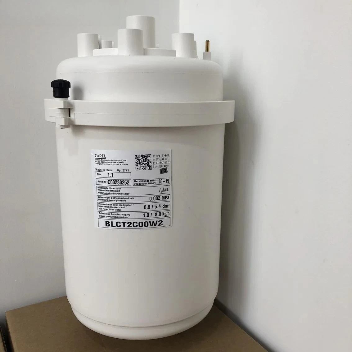Humidification bucket  BLCT2C00W2 Humidification bucket BLCT2COOW2