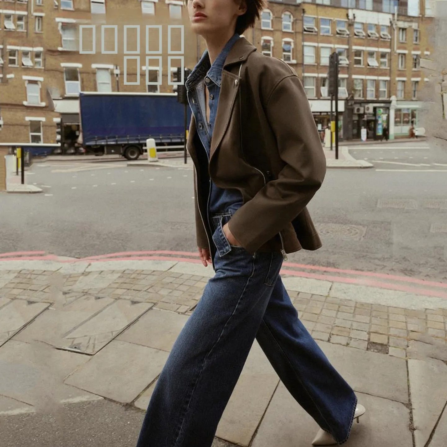 Z 2025 جديد Faion ملابس خارجية مخصصة للدراجات النارية Jaet ملابس نسائية من جلد الغزال تصميم طويل بسحاب Sve