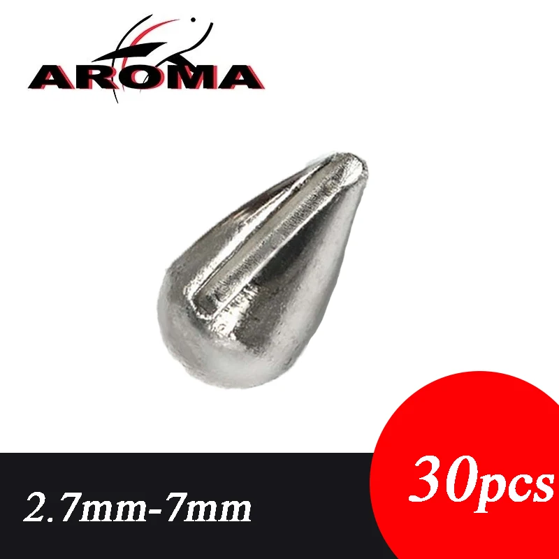 30 قطعة/السلع يطير ربط تهزهز رؤساء صغيرة المسيل للدموع قطرة رئيس 2.7-7 مللي متر السنانير الصيد التنغستن DIY بها بنفسك الجليد تهزهز رئيس الصيد اكسسوارات #1