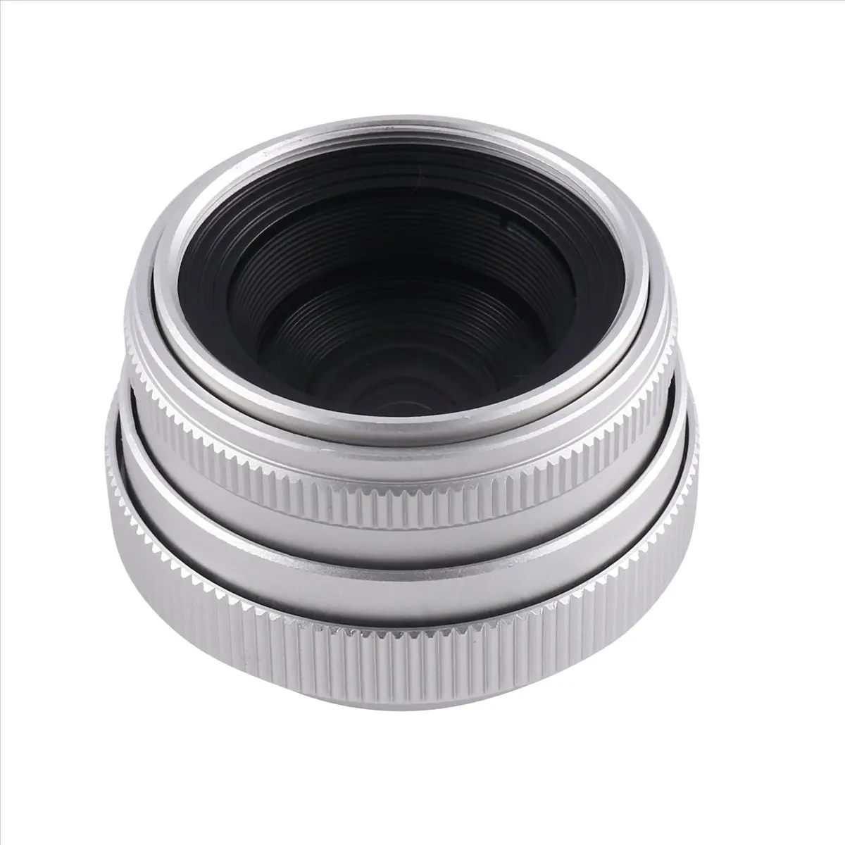 N05R 25MM F1.8 -C Television Tv Lens/Cctv Lens for 16Mm C Mount Camera Manual Focus Prime Lens-Silver