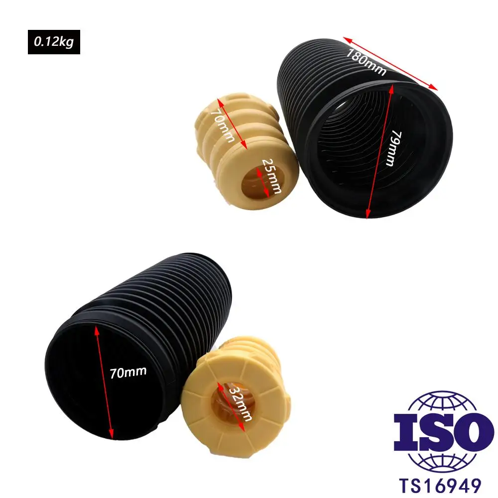 Front Dust Cover Air Shock Absorber Rubber Bellow Dust Boot Set For AUDI A3 Sportback(8VA,8VF)/TT(FV3,FVP)/Roadster 5Q0413175C