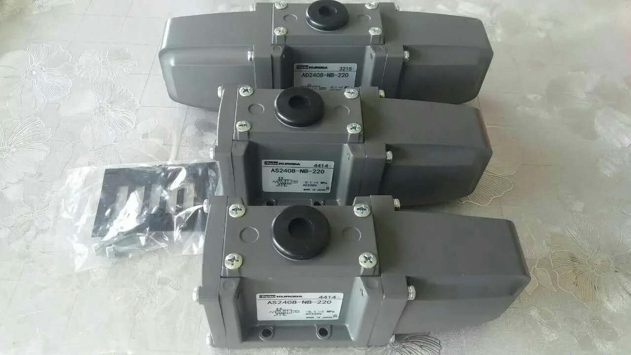 Brand-new Original Genuine Kuroda Seiko PARKER KURODA Solenoid Valve AS2408-NB-220 Solenoid Valve