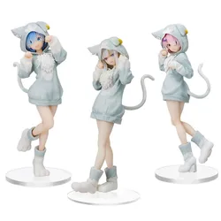 20cm RE: Zero-start Life in un altro mondo figura Anime ilia Rem Ram Puck avvio Action Figures Collection Model Doll Toys