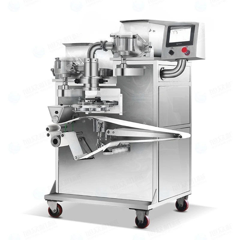 

Fully automatic moon cake machine Crispy Hong Kong-style commercial multi-functional stuffing molding filling Wuren moon cake