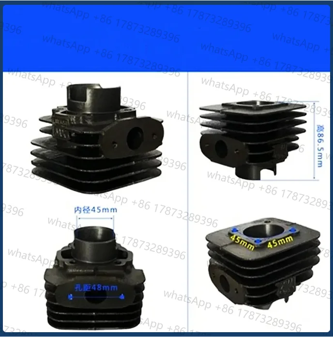 Cylinder piston ring kit 45mm For ET-1 1E45F ET650 ET950 LG950 LG650 63CC 900W Engine parts