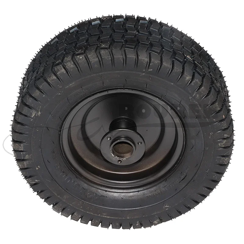 12X5.00-6 Inch Rear Hub Tire with Wheel Hub For Small Four-Wheel Bull ATV UTV Quad Bike Husqvarna 180YTH Lawn Mowing Dirt Bike