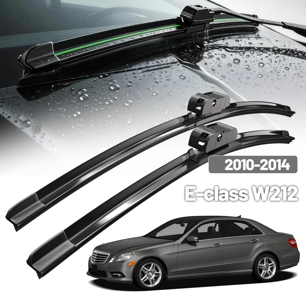 Für Mercedes Benz E-Klasse W212 Vordere Wischerblätter 2010-2014 2011 2012 2013 Windschutzscheibe Fenster Zubehör 24"+24"