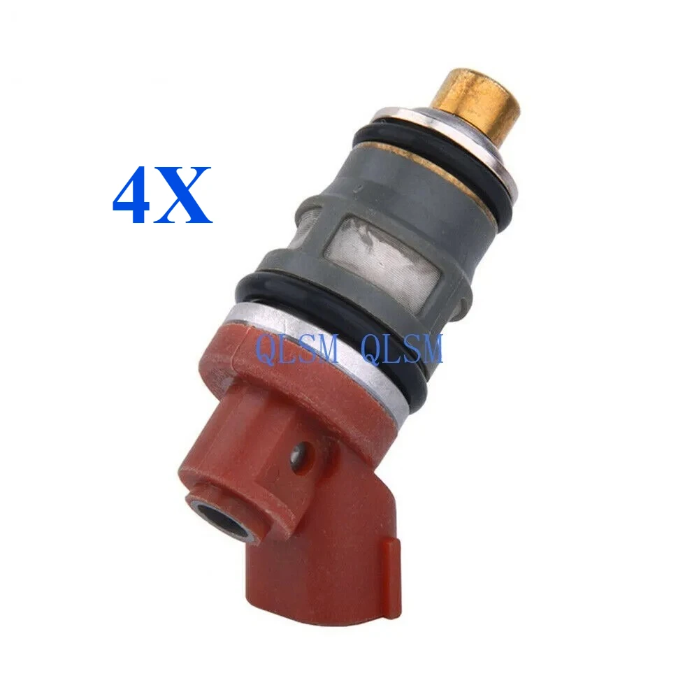 حاقن الوقود 4 قطع 23250-76020 FJ378 لتويوتا بريفيا تدفق المتطابقة 2.4L- اكسسوارات السيارات