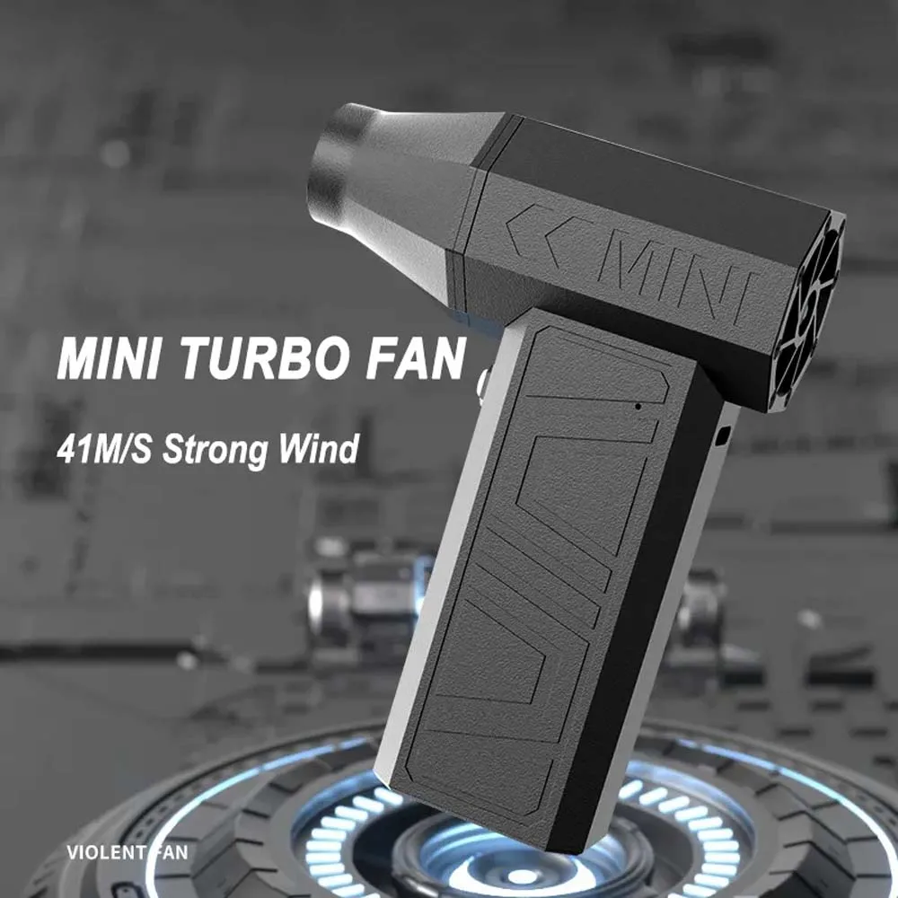 منفاخ توربو محمول 90000 دورة في الدقيقة 41 متر/الثانية مجفف هواء عالي السرعة، منفاخ غبار ومنفاخ - أداة متعددة الأغراض لتنظيف تجفيف السيارة