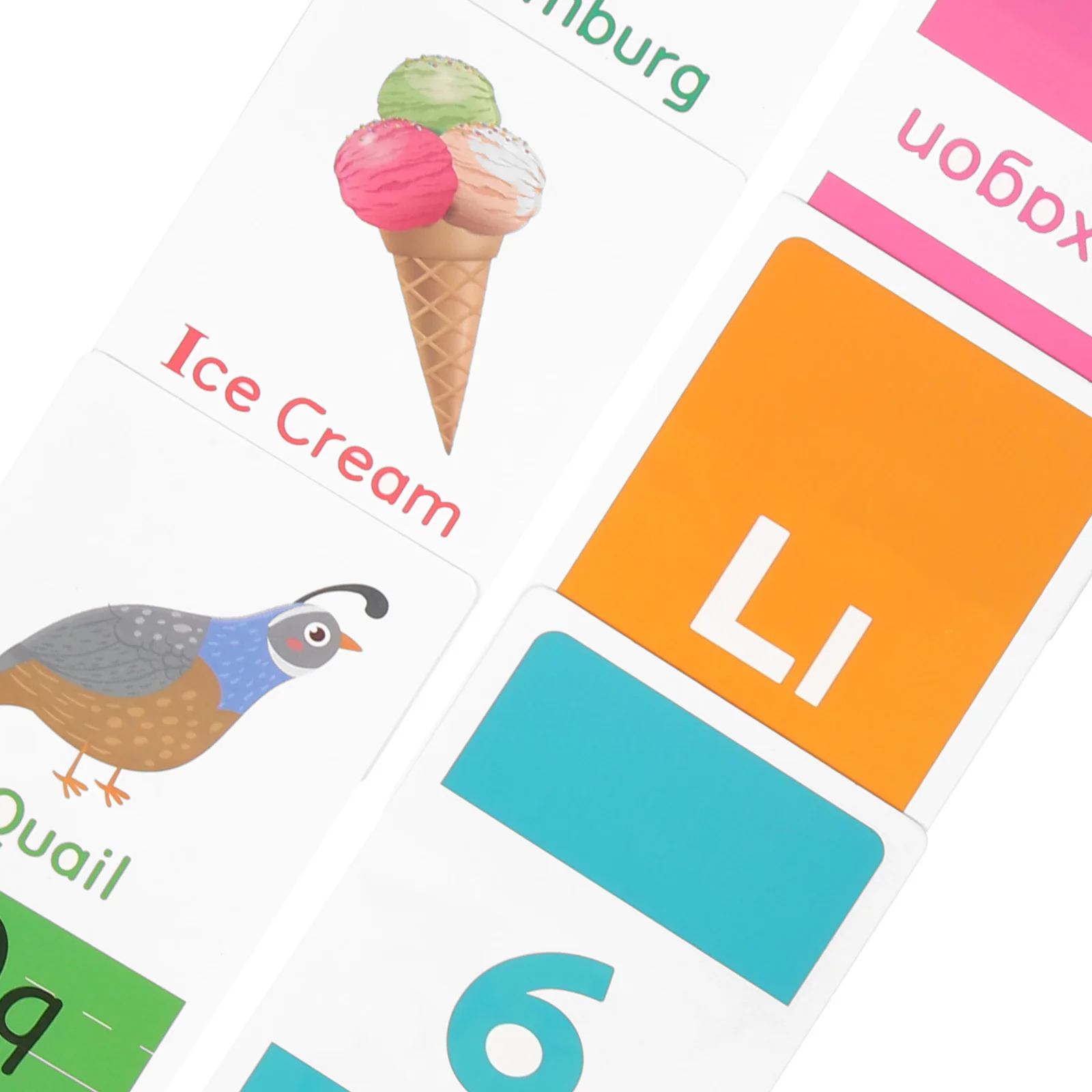 58 Stück Lernkarten zum frühkindlichen Lernen, Tierkognition, Farbform, englische Wörter für Kinder, Klassenzimmer, Must-Haves