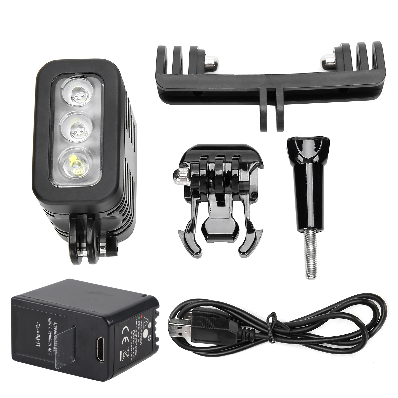 45M Waterproof LED Video Diving Fill Light Underwater for GoPro HERO 4 Motion Camera new